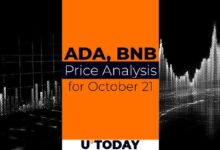 2fdf5b1b9cd78eb0831b Predicción de precios de ADA y BNB para el 21 de octubre: ¡Descubre las tendencias actuales!