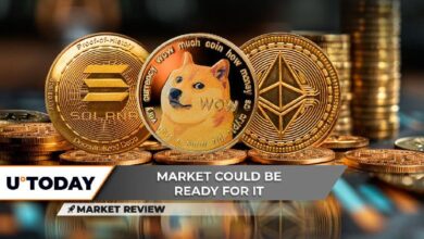 947d328b2fc605ef3eb3 Solana (SOL) Lista para Alcanzar $200, ¿Impulso del Precio de Dogecoin (DOGE) Provocará un Aumento del 30%? ¿Nuevo Ciclo Alcista de Ethereum (ETH) en Marcha? ¡Descúbrelo Ahora!