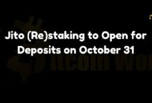 Apertura de Depósitos para Jito (Re)stakeo el 31 de Octubre: ¡No te lo pierdas! - Cripto Boom