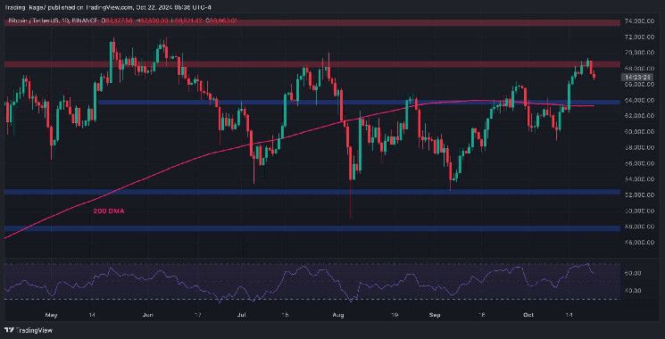 b9920fc408b927e62a11 Análisis del Precio de Bitcoin: ¿Cuáles Son las Oportunidades de BTC para un Nuevo Máximo Histórico tras el Rechazo a $69K? ¡Descúbrelo Ahora!