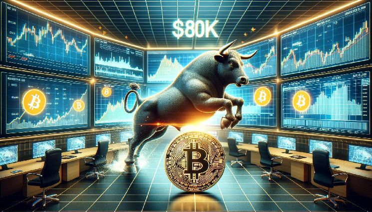 Precio de Bitcoin alcanza los $80K: ¡Únete a la continua corrida alcista de criptomonedas! - Cripto Boom