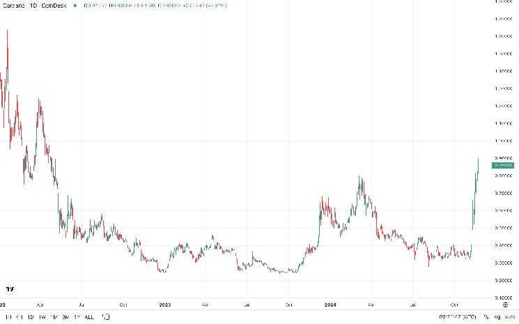 El ADA de Cardano Salta a Máximo de 2.5 Años: ¡Descubre el Impacto de las Tenencias de Ballenas por $12B! - Cripto Boom