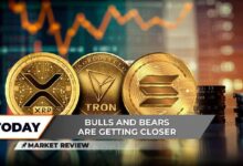 Descubre Cuándo Terminará la Tendencia Bajista de XRP: Tron (TRX) Sube un 36% y Nadie lo Nota, Solana (SOL) Cae un 11% pero Señal Alcista Presente - Cripto Boom