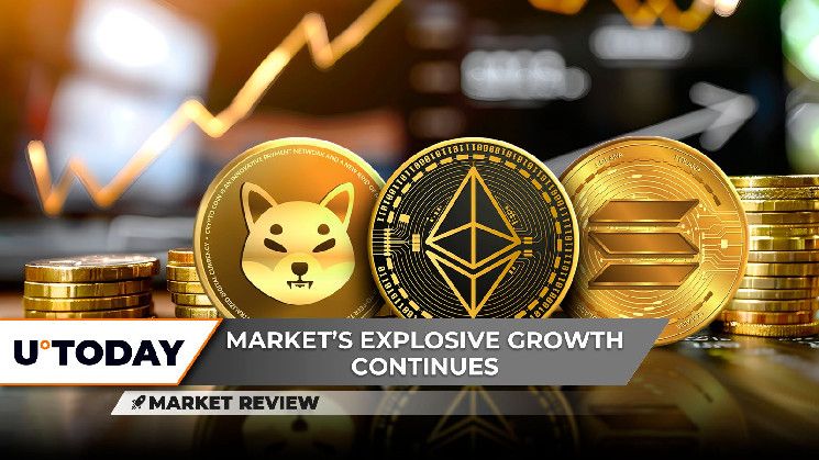 Shiba Inu (SHIB): ¡Necesita un 250% para alcanzar su máximo histórico! ¿Mantendrá Ethereum (ETH) por encima de $3,000? Solana (SOL) podría entrar en corrección de precio - Cripto Boom